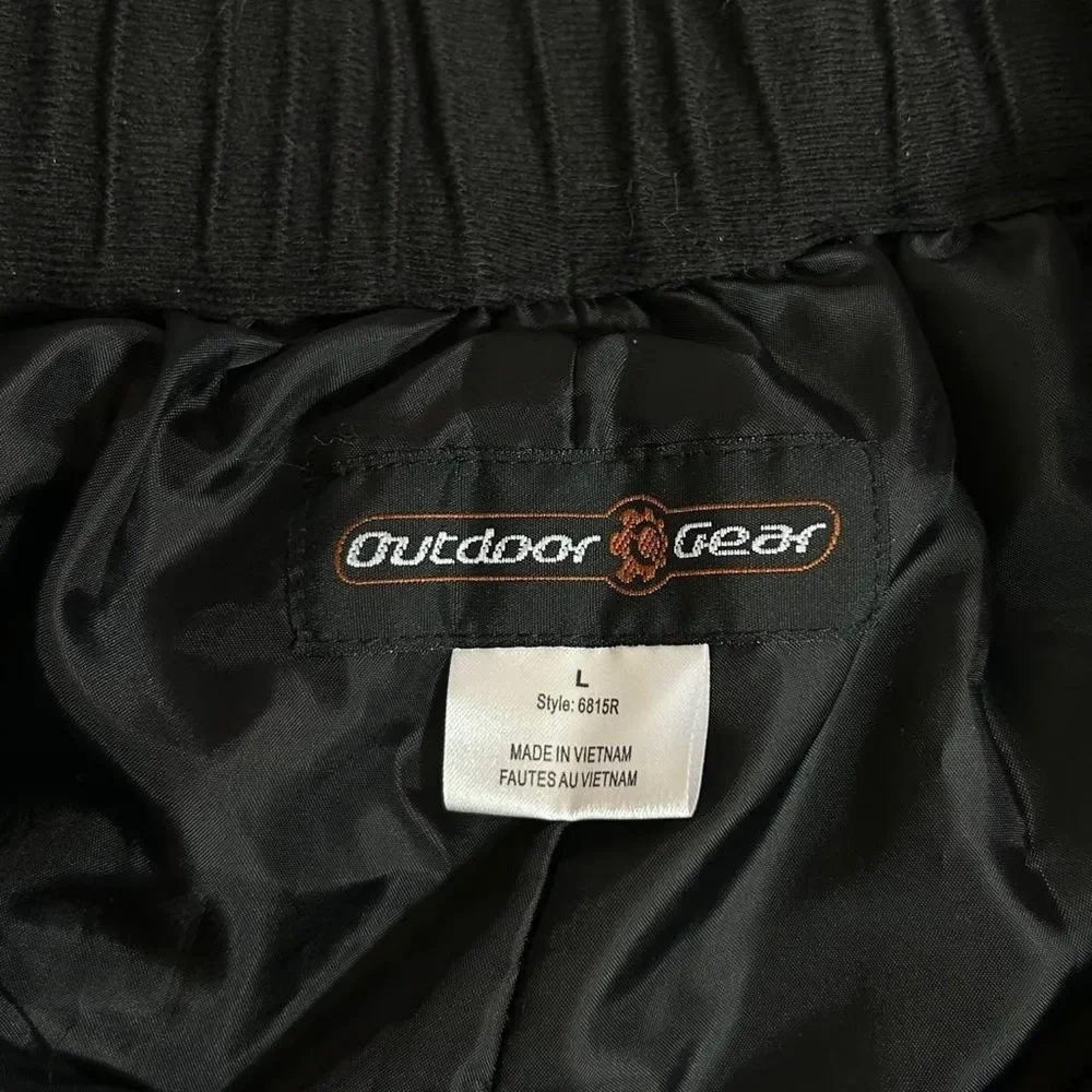 Kids Black Joggers snow